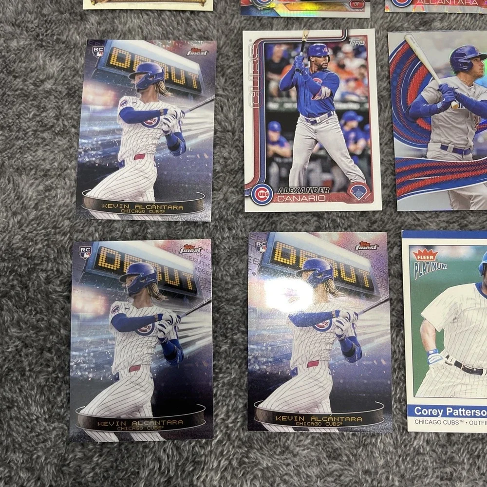 Chicago‎ Cubs Baseball 25 Card Lot - Rookies, Stars, Inserts, Parallels